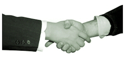 Decoration - Photo of a hand shake